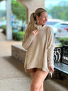 S’more To Life Poncho Sweater