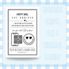 Happy Mail Thermal Label - EDITABLE