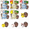 (10) BUNDLE softball/baseball designs