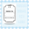 Ordered For Thermal Label