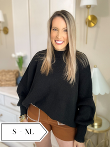  Midnight Hours Sweater - Black