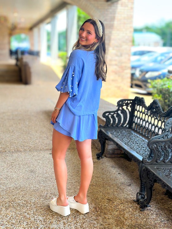 Make It A Double Set - Chambray