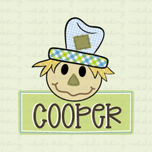  Scarecrow Boy Name Patch