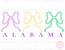  Mardi Gras Bows Alabama
