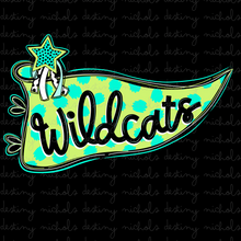  Wildcats Pennant Flag
