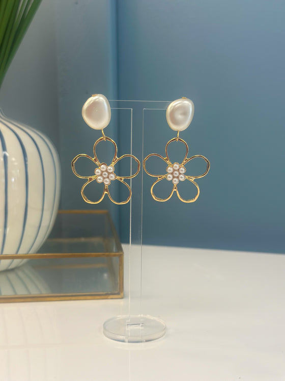 Petals & Pearls Earrings