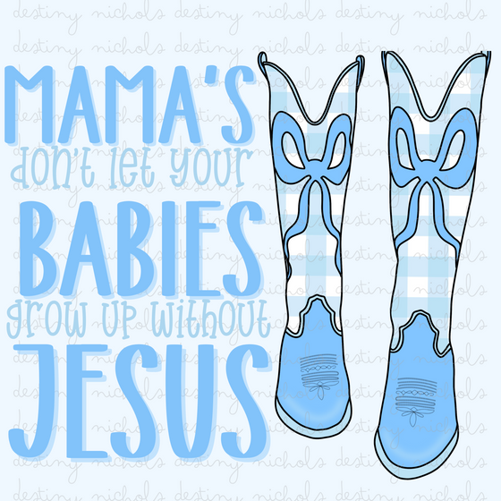 Mama’s Don’t Bundle (3 Back Designs + 3 Pockets)