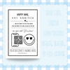 Happy Mail Thermal Label - EDITABLE