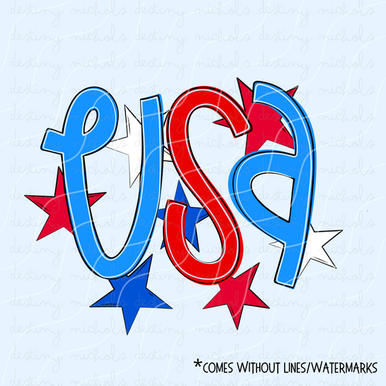 USA & Stars