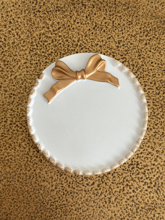 Bow Trinket Holder - Gold