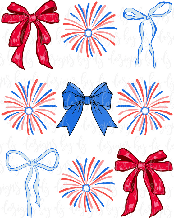 RWB Fireworks Coquette