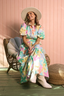  Summer Tea Party Poplin Dress