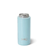 Swig Shimmer Aquamarine Skinny Cooler (12oz)