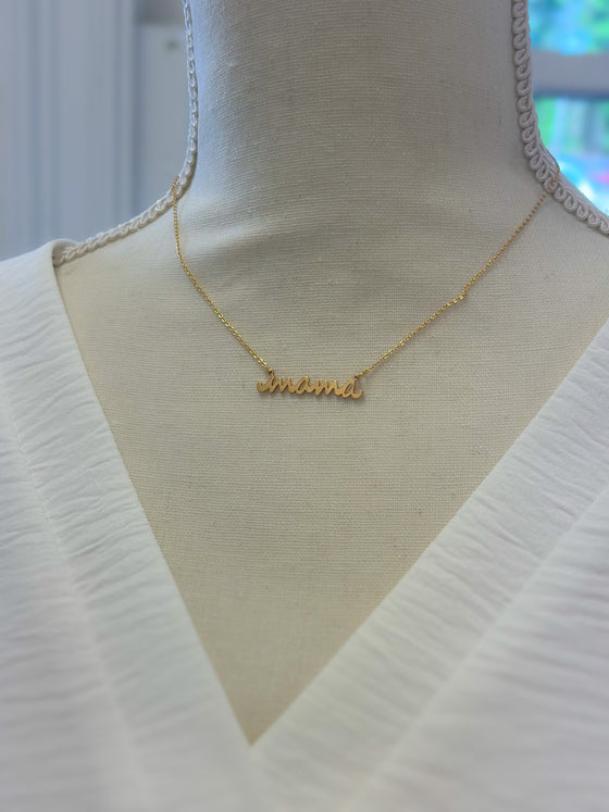 mama necklace