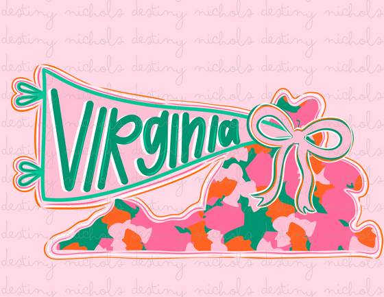 Virginia Preppy State Flag