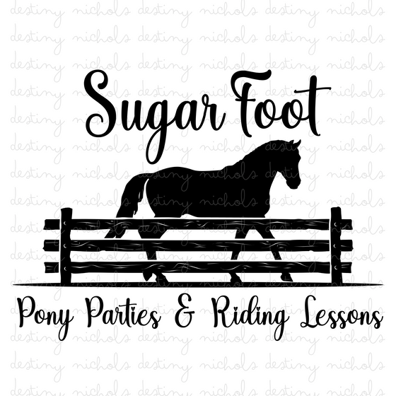 (2) SugarFoot Custom Designs