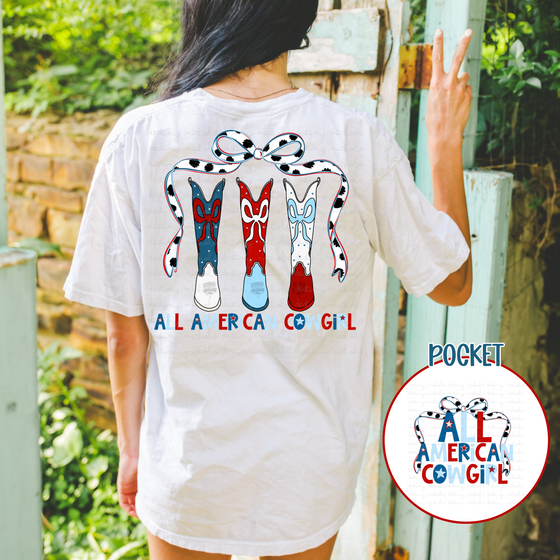 All American Cowgirl w/ Pocket