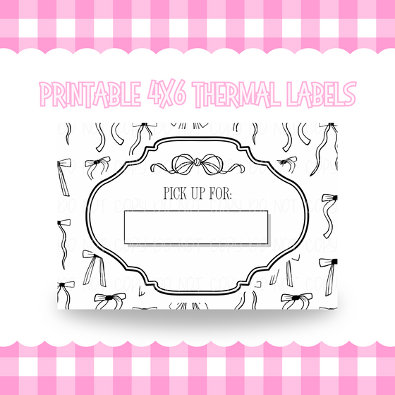 Pick Up Bow 4x6 Thermal