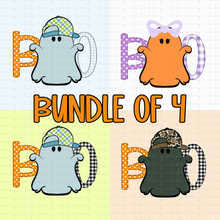 BOO Bundle - (4) PNG Files