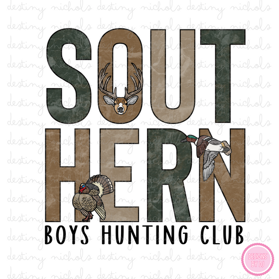 Southern Boys Hunting Club w/ Pocket