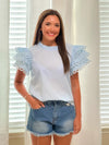 Cabana Blues Blouse