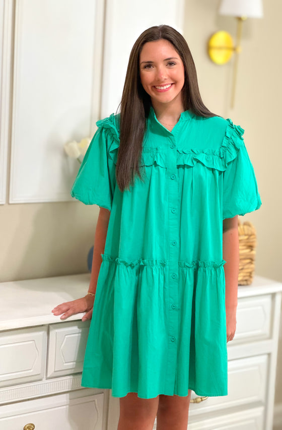 Summers In Springhill Babydoll Dress