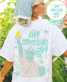  All American Girl w/ Pocket