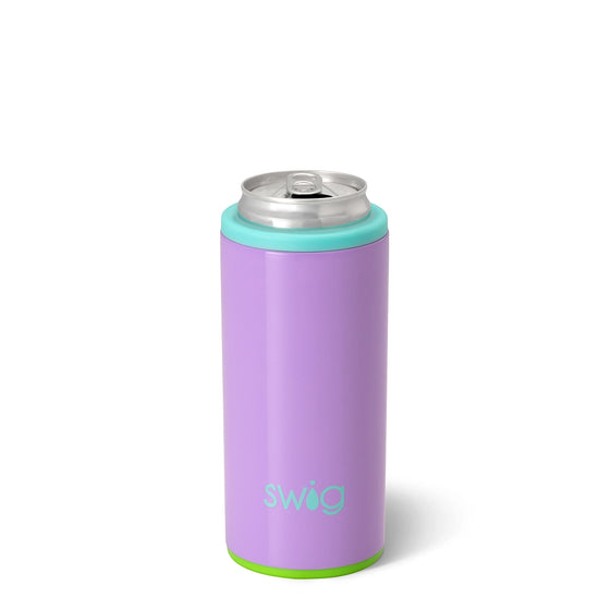 Swig Ultra Violet Skinny Can Cooler (12oz)
