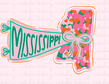  Mississippi State Preppy Flag