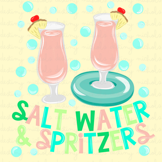 Salt Water & Spritzers (with pocket)