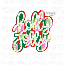  Holly Jolly Brushstroke