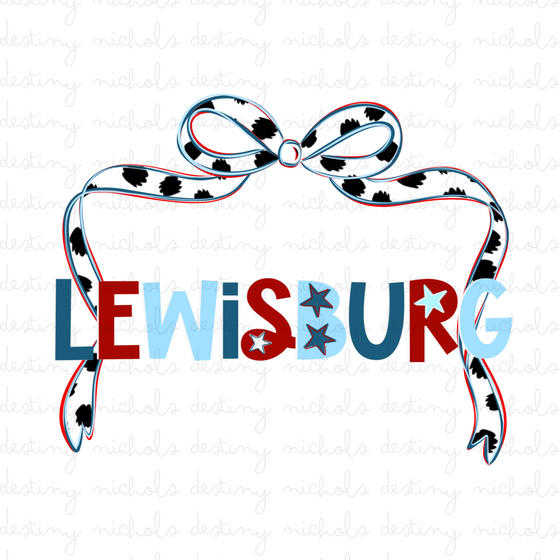 (Custom) Lewisburg Boots, Lewisburg Bow, PATS Bow (3) Designs