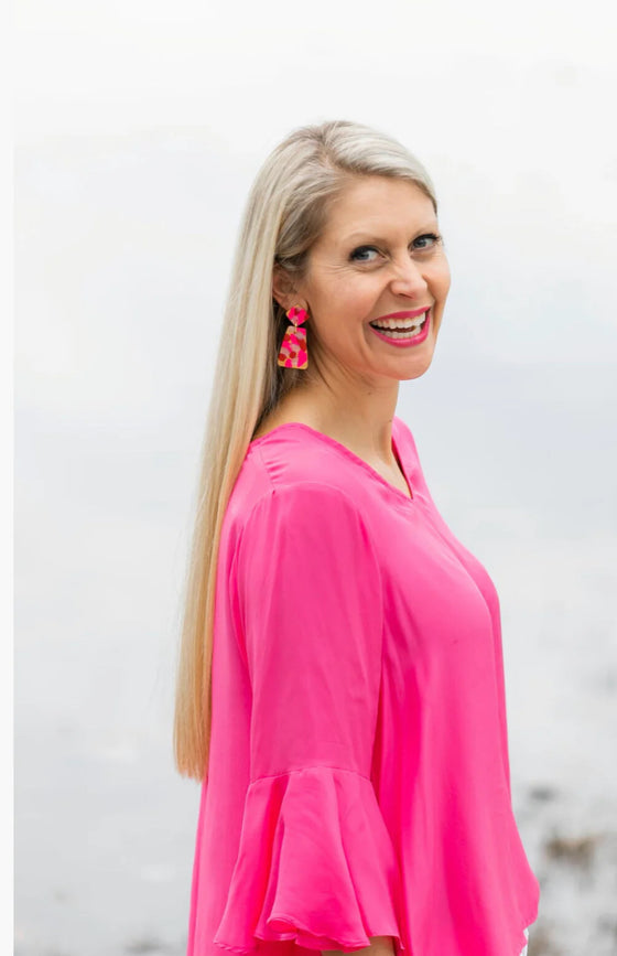 HiddenTruth Confetti Earrings (1 Corinthians 13:8)