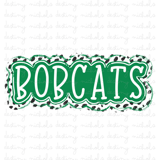 Bobcats - Green/White