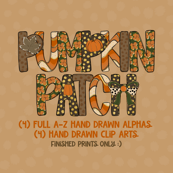 PUMPKIN PATCH Alpha Set