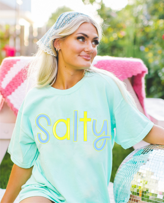 SALTY Hand Drawn PNG