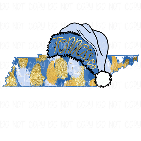 Tennessee Grandmillennial Christmas Digital