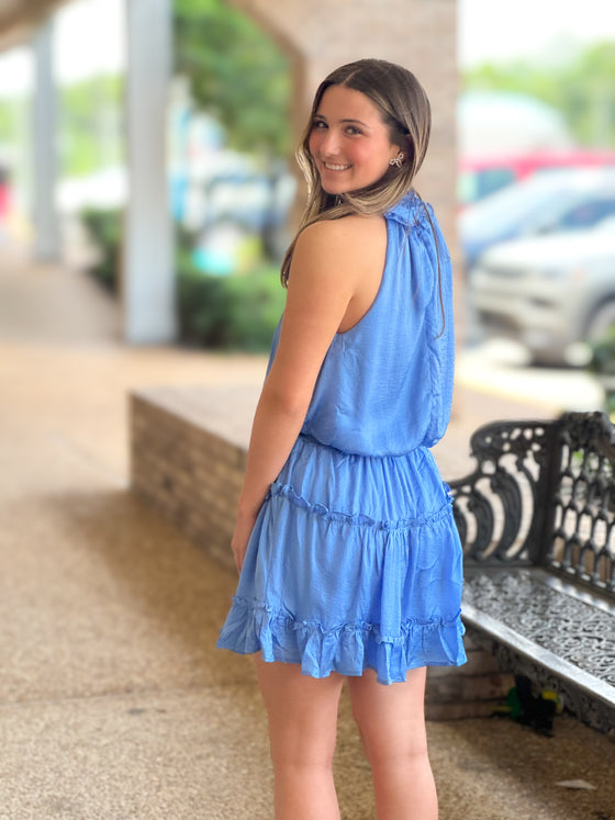 Skies Are Blue Dress