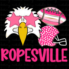  Ropesville Pink Preppy Mascot