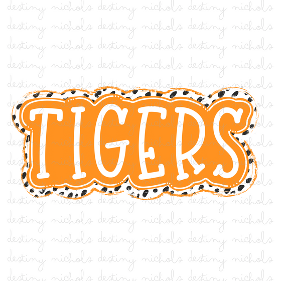 Tigers - Orange/White