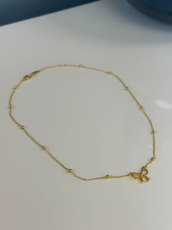 Bow Necklace