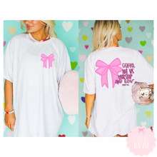  Front & Back Psalm 95:6 Hand Drawn Paint Bow