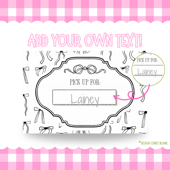 Pick Up Bow 4x6 Thermal