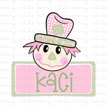  Scarecrow Girl Name Patch