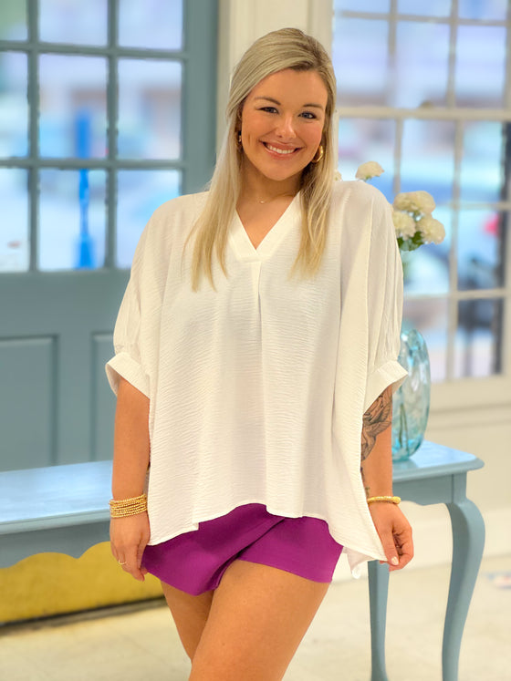 Back To My Roots Top - Off White