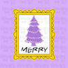 Friends Merry Christmas Frame