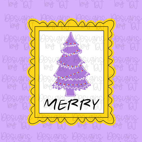 Friends Merry Christmas Frame