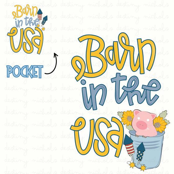 Barn In The USA w/ Pocket