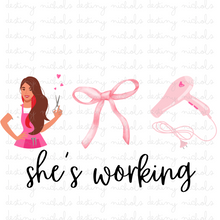  Hairstylist She’s Working