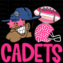  Cadets Pink Preppy Mascot